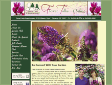 Tablet Screenshot of forestlakegreenhouses.com